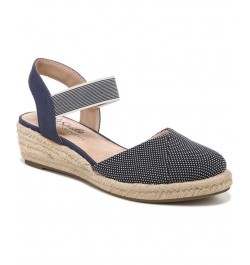 Kimmie Espadrilles Blue $47.70 Shoes