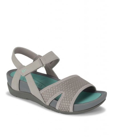 Annissa Ankle-Strap Casual Sandals Gray $43.61 Shoes