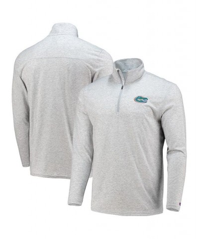 Men's Heathered Gray Florida Gators Field Day Team Quarter-Zip Jacket $33.59 Jackets