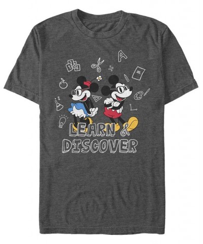 Men's Discover Short Sleeve T-Shirt Gray $17.50 T-Shirts