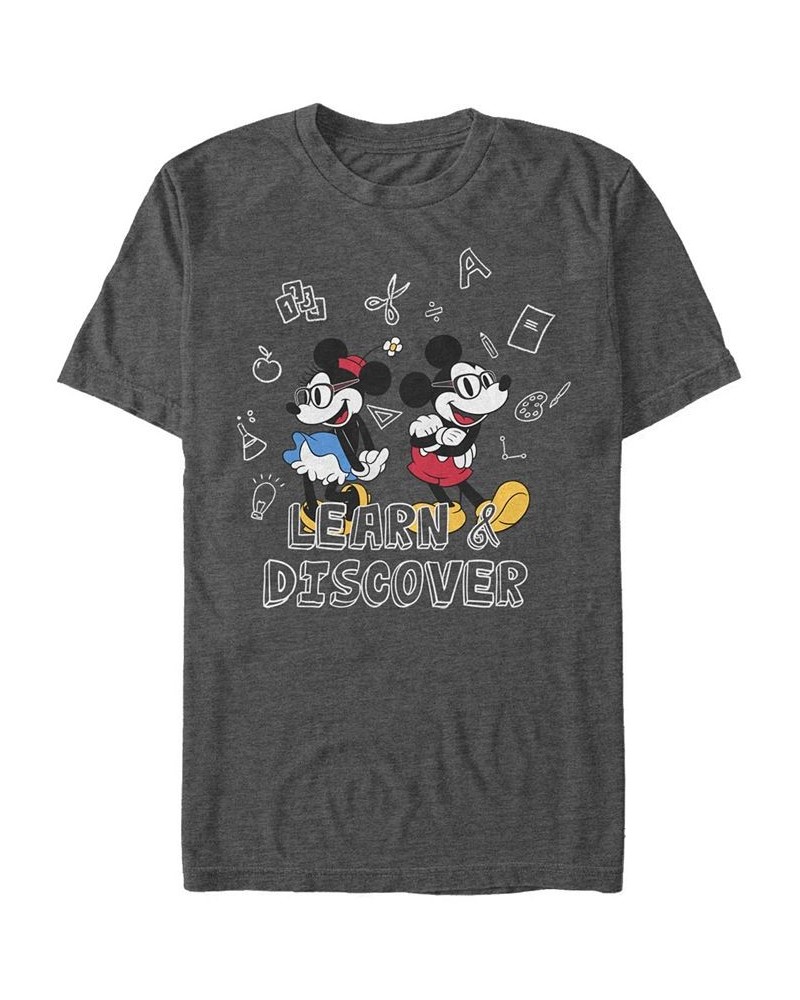 Men's Discover Short Sleeve T-Shirt Gray $17.50 T-Shirts