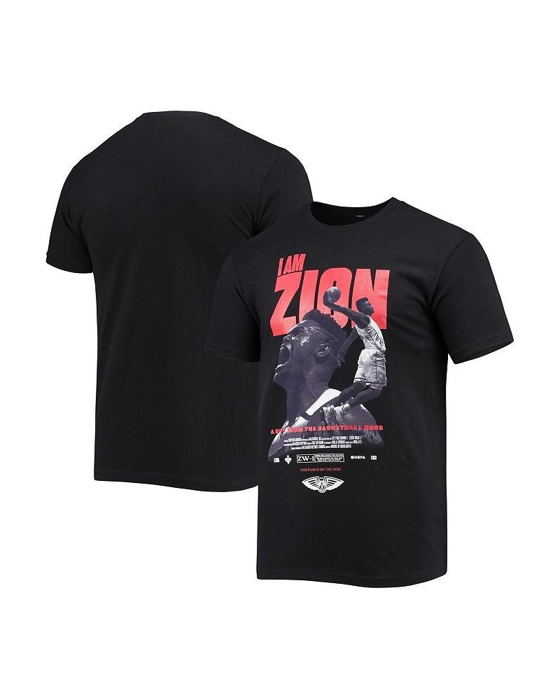 Men's Zion Williamson Black New Orleans Pelicans Check The Credits Player T-shirt $16.92 T-Shirts