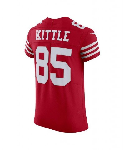 Men's George Kittle Scarlet San Francisco 49ers Vapor Elite Jersey $83.52 Jersey