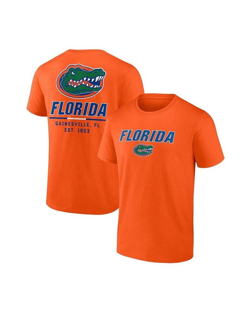 Men's Branded Orange Florida Gators Game Day 2-Hit T-shirt $18.40 T-Shirts