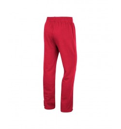 Men's Red Utah Utes Wordmark Pants $31.34 Pants