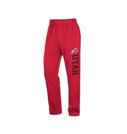 Men's Red Utah Utes Wordmark Pants $31.34 Pants