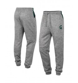 Men's Gray Michigan State Spartans Worlds to Conquer Sweatpants $28.20 Pants