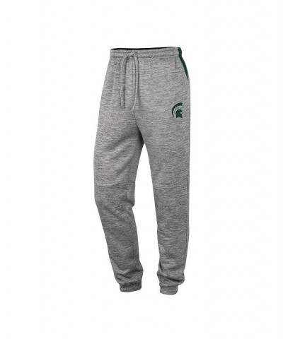 Men's Gray Michigan State Spartans Worlds to Conquer Sweatpants $28.20 Pants