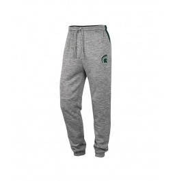 Men's Gray Michigan State Spartans Worlds to Conquer Sweatpants $28.20 Pants