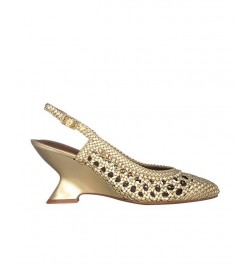 Women's Velika Woven Pump Ivory/Cream $40.85 Shoes