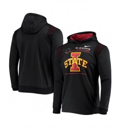 Men's Black Iowa State Cyclones 2021 Team Sideline Performance Pullover Hoodie $28.00 Sweatshirt