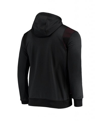 Men's Black Iowa State Cyclones 2021 Team Sideline Performance Pullover Hoodie $28.00 Sweatshirt