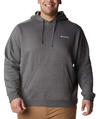 Men's Big & Tall Trek Hoodie Gray $18.70 Sweatshirt