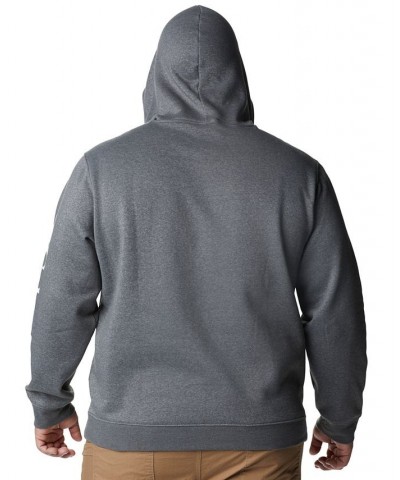 Men's Big & Tall Trek Hoodie Gray $18.70 Sweatshirt