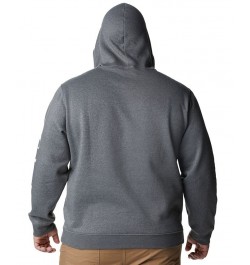 Men's Big & Tall Trek Hoodie Gray $18.70 Sweatshirt