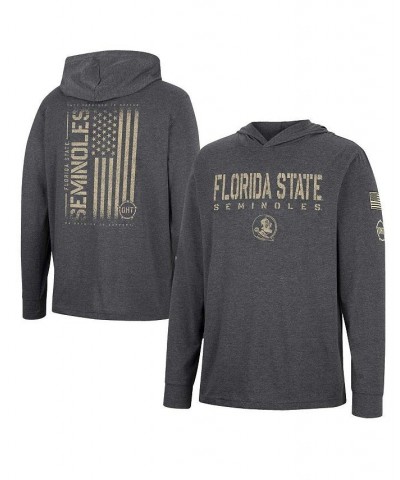 Men's Charcoal Florida State Seminoles Team OHT Military-Inspired Appreciation Hoodie Long Sleeve T-shirt $23.65 T-Shirts