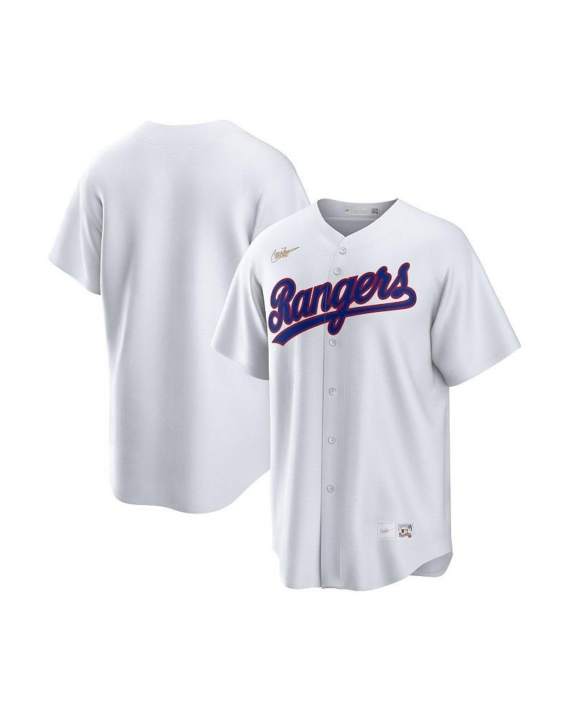 Men's White Texas Rangers Home Cooperstown Collection Team Jersey $63.80 Jersey