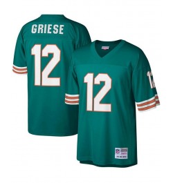 Men's Bob Griese Aqua Miami Dolphins Legacy Replica Jersey Blue $59.50 Jersey