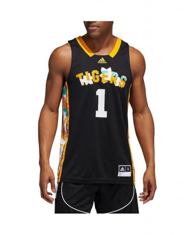 Men's Black Grambling Tigers Honoring Black Excellence Replica Basketball Jersey $42.00 Jersey