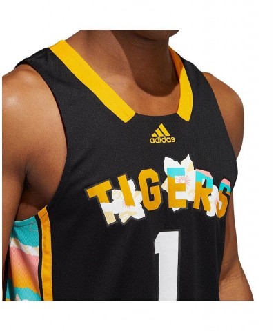 Men's Black Grambling Tigers Honoring Black Excellence Replica Basketball Jersey $42.00 Jersey