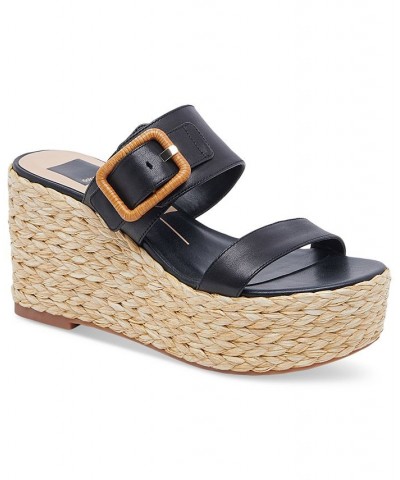 Women's Thorin Strappy Espadrille Wedge Sandals PD01 $49.00 Shoes