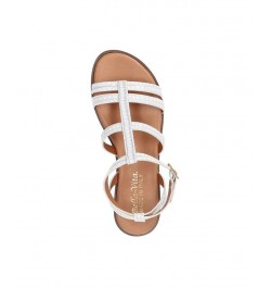 Women's Ira-Italy Sandals White $40.00 Shoes