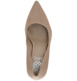 Women's Puntolis Sliver Platform Pumps Tan/Beige $54.18 Shoes