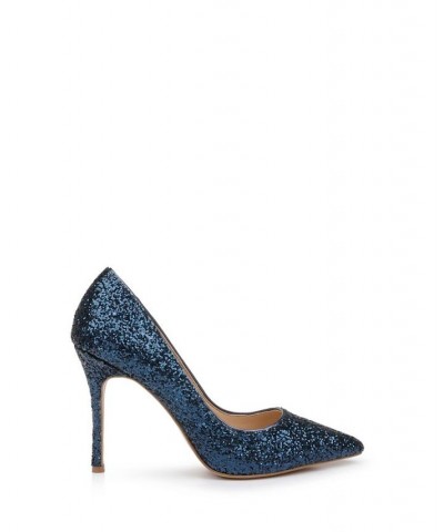 Women's Azalea Dress Pump Blue $47.60 Shoes