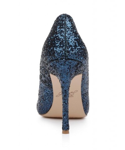 Women's Azalea Dress Pump Blue $47.60 Shoes