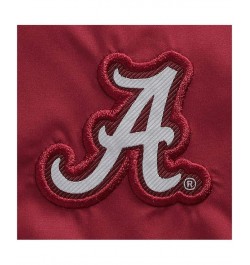 Men's Crimson Alabama Crimson Tide Coaches Half-Zip Pullover Jacket $41.59 Jackets