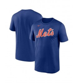 Men's Royal New York Mets Wordmark Legend Performance Big and Tall T-shirt $23.50 T-Shirts