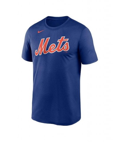 Men's Royal New York Mets Wordmark Legend Performance Big and Tall T-shirt $23.50 T-Shirts