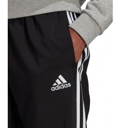 Men's AEROREADY Essentials 3-Stripes Woven Jogger Black $24.00 Pants