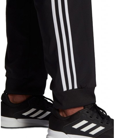 Men's AEROREADY Essentials 3-Stripes Woven Jogger Black $24.00 Pants