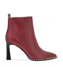 Women's Beya Pointy Toe Bootie Red $60.84 Shoes