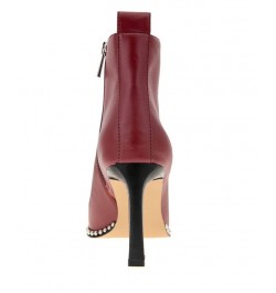 Women's Beya Pointy Toe Bootie Red $60.84 Shoes