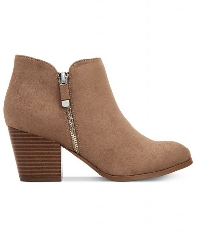 Masrinaa Ankle Booties Tan/Beige $43.86 Shoes