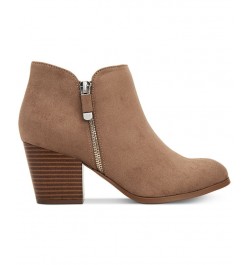 Masrinaa Ankle Booties Tan/Beige $43.86 Shoes