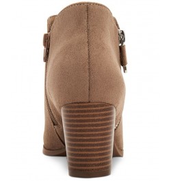 Masrinaa Ankle Booties Tan/Beige $43.86 Shoes