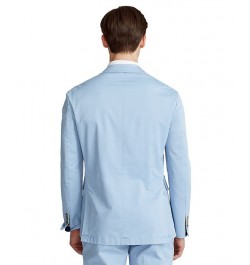 Men's Polo Unconstructed Chino Suit Jacket Blue $95.46 Blazers