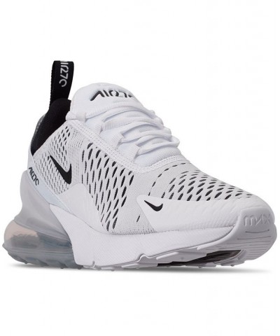 Women's Air Max 270 Casual Sneakers White $73.10 Shoes