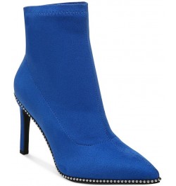 Women's Melanay Booties Blue $24.26 Shoes