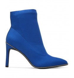 Women's Melanay Booties Blue $24.26 Shoes