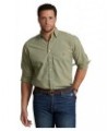 Men's Big & Tall Garment-Dyed Oxford Shirt Green $52.65 Shirts