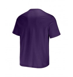 Men's NFL x Darius Rucker Collection by Purple Baltimore Ravens Stripe T-shirt $19.50 T-Shirts