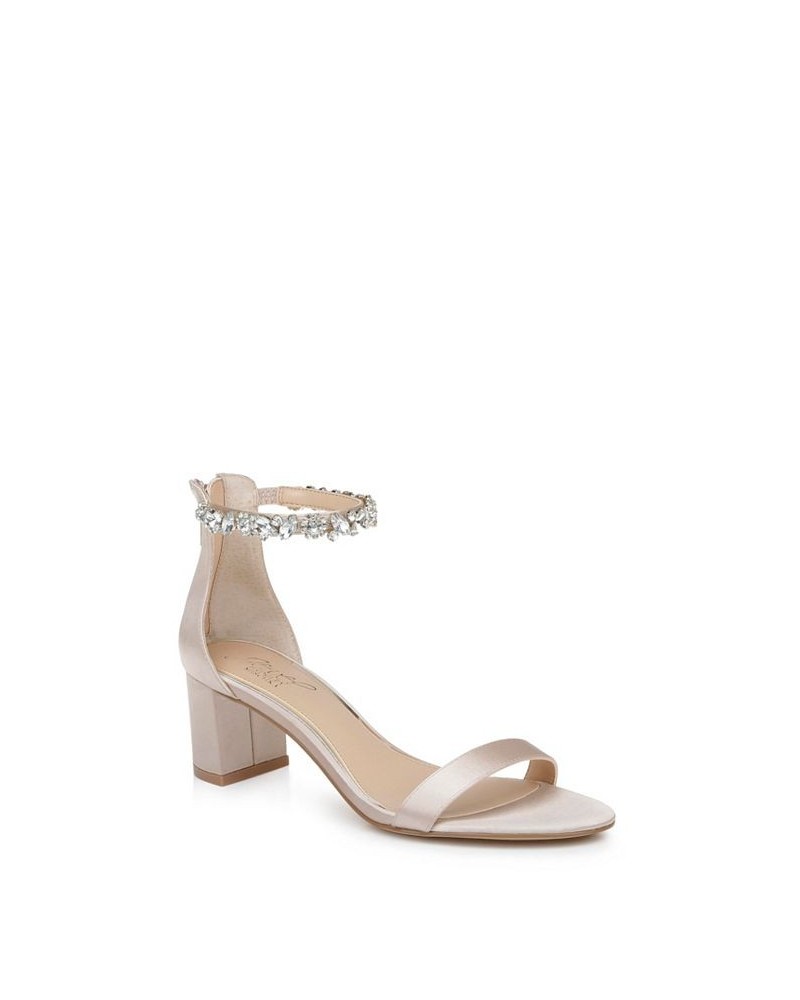 Women's Catalina Evening Sandals Tan/Beige $54.74 Shoes