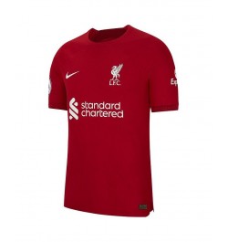 Men's Mohamed Salah Red Liverpool 2022/23 Home Authentic Player Jersey $66.65 Jersey