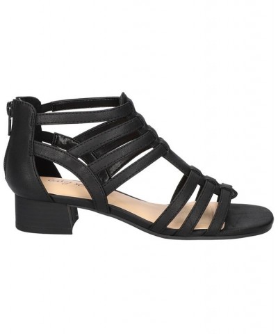 Women's Cole Block Heel Sandals Black $39.00 Shoes