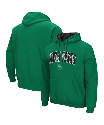 Men's Kelly Green North Texas Mean Green Arch and Logo Pullover Hoodie $24.07 Sweatshirt