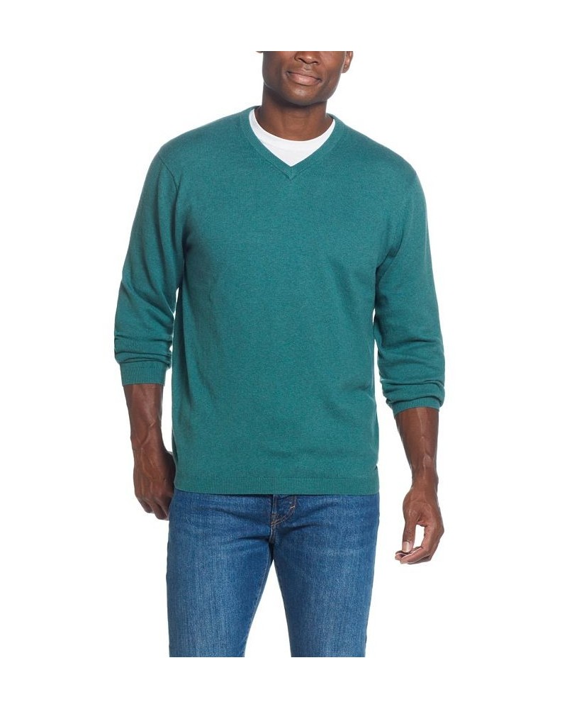 Men's Cotton Cashmere V-Neck Sweater PD03 $15.89 Sweaters